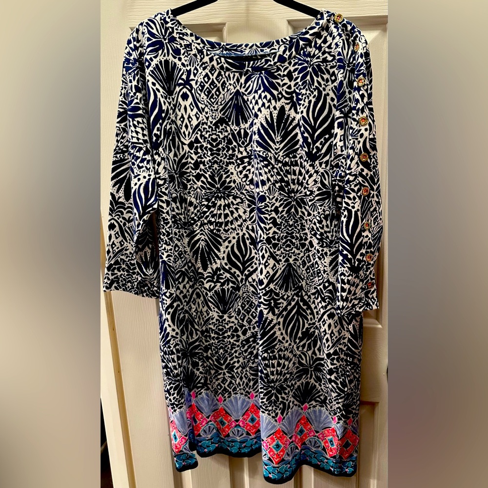 Lilly Pulitzer Vivvy Dress-XL- worn once